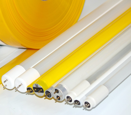 擴散膜套燈管后